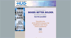 Desktop Screenshot of hugconferences.com